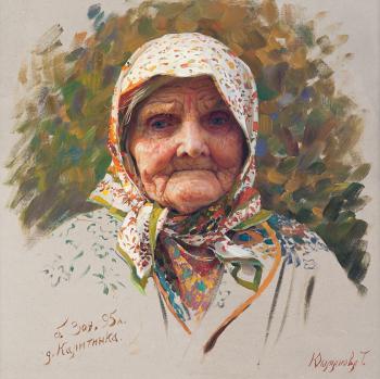 Татьяна Юшманова. Портрет бабушки Зои. 2010, к., м. 51х50